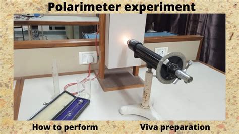 polarimeter experiment youtube|polarimeter experiment in virtual lab.